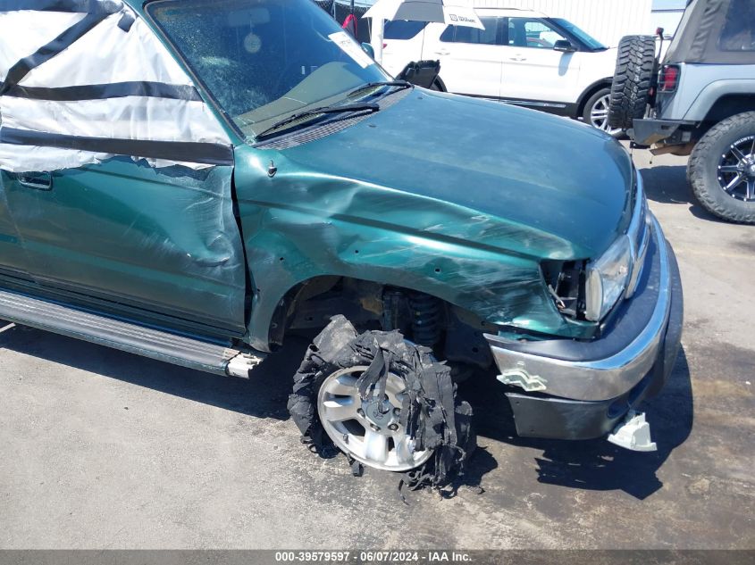 2000 Toyota 4Runner Sr5 V6 VIN: JT3HN86R5Y0275064 Lot: 39579597