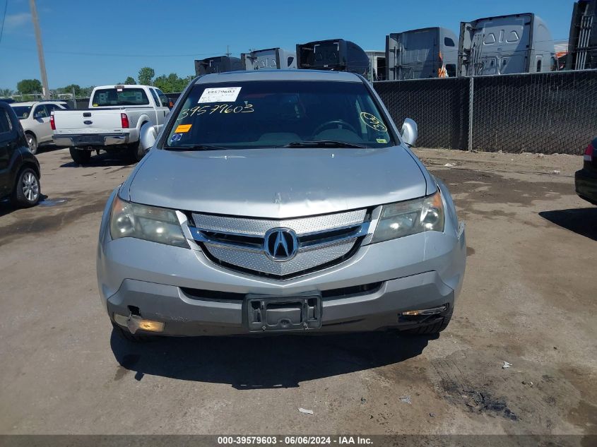2008 Acura Mdx Sport Package VIN: 2HNYD28748H542207 Lot: 39579603