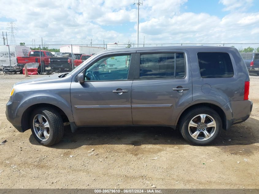 2015 Honda Pilot Se VIN: 5FNYF4H30FB078859 Lot: 39579610