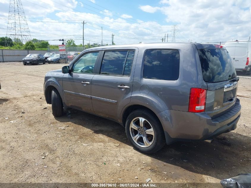 2015 Honda Pilot Se VIN: 5FNYF4H30FB078859 Lot: 39579610