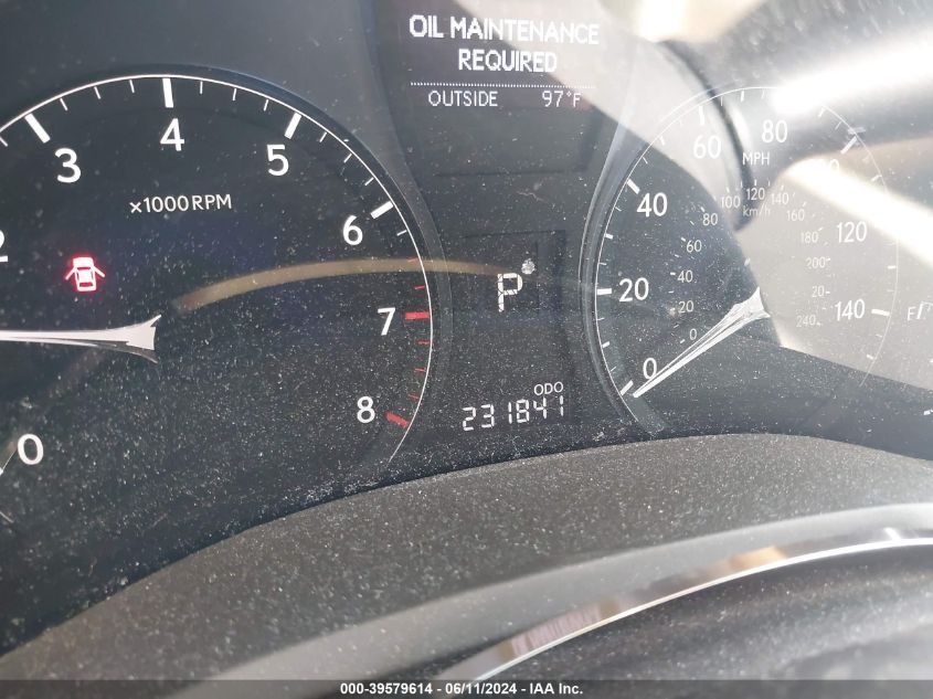 2010 Lexus Rx 350 VIN: 2T2BK1BA1AC037558 Lot: 39579614