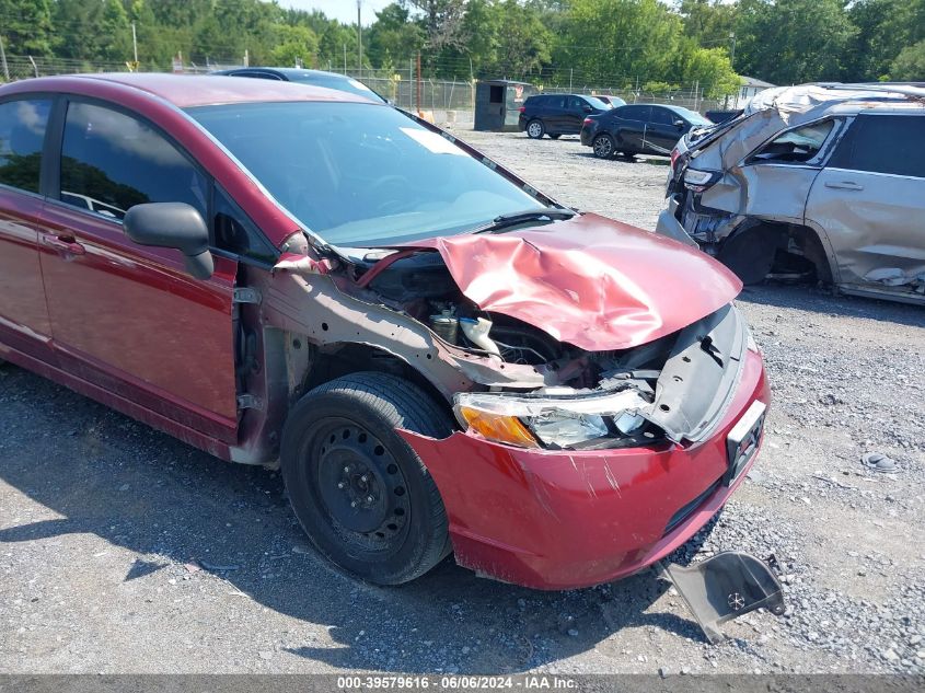 2006 Honda Civic Lx VIN: 1HGFA16506L059557 Lot: 39579616