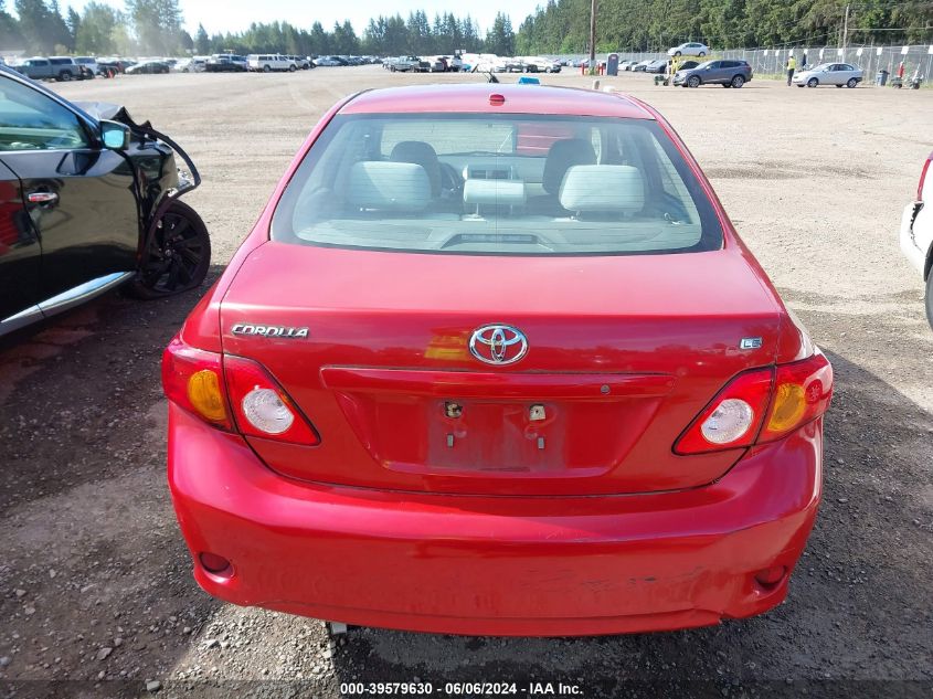 2010 Toyota Corolla Le VIN: 1NXBU4EE0AZ294692 Lot: 39579630