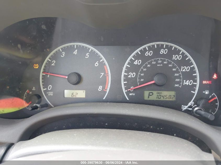 2010 Toyota Corolla Le VIN: 1NXBU4EE0AZ294692 Lot: 39579630