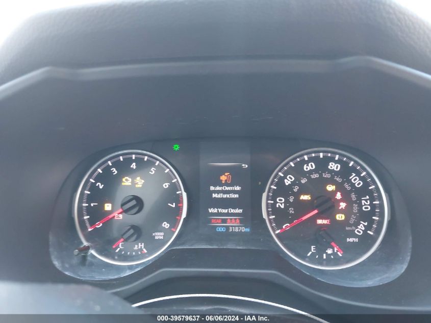 2022 Toyota Rav4 Le VIN: 2T3F1RFV2NW281302 Lot: 39579637