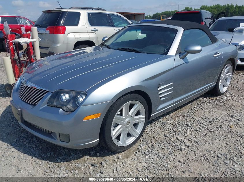 2005 Chrysler Crossfire Limited VIN: 1C3AN65L55X026186 Lot: 39579640