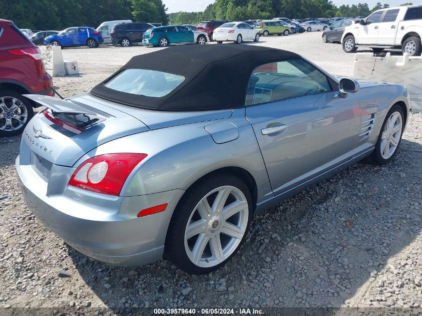 2005 Chrysler Crossfire Limited VIN: 1C3AN65L55X026186 Lot: 39579640