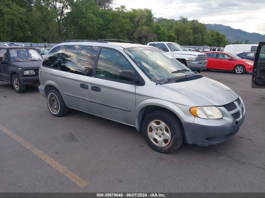 2003 Dodge Caravan Se VIN: 1D8GP25393B136176 Lot: 39579646