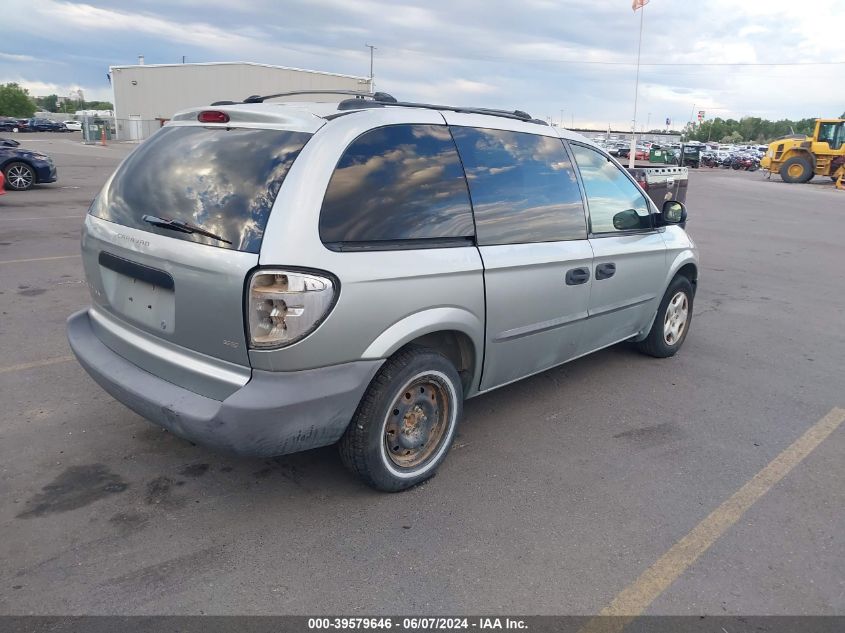 2003 Dodge Caravan Se VIN: 1D8GP25393B136176 Lot: 39579646