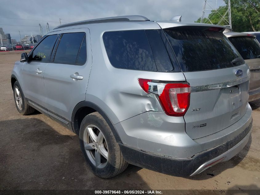 2016 Ford Explorer Xlt VIN: 1FM5K7D86GGB08970 Lot: 39579648