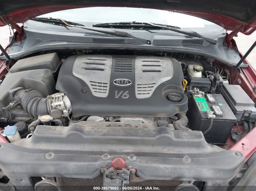 2007 Kia Sorento Lx VIN: KNDJD736575675518 Lot: 39579662