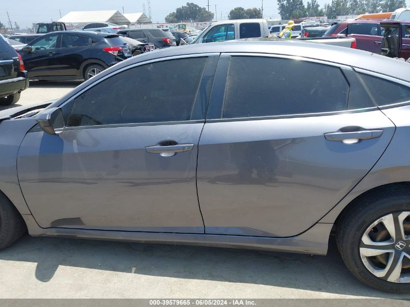 2018 Honda Civic Lx VIN: 2HGFC2F51JH513532 Lot: 39579665