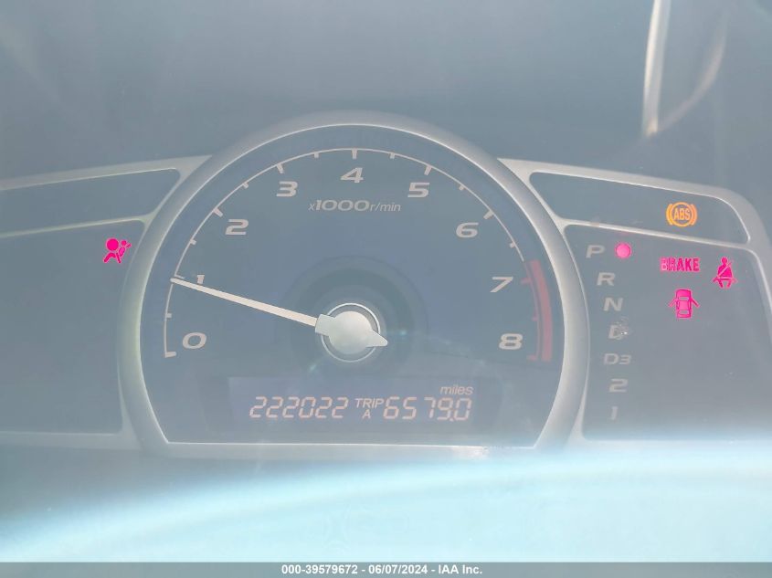 2008 Honda Civic Lx VIN: 2HGFA16518H346969 Lot: 39579672