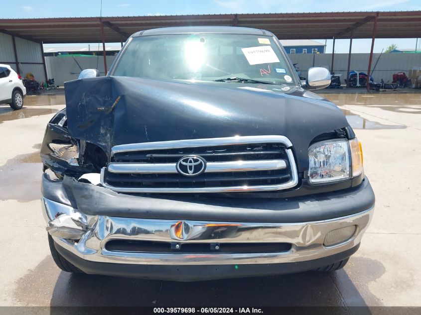 2000 Toyota Tundra Sr5 V8 VIN: 5TBBT4412YS123651 Lot: 39579698
