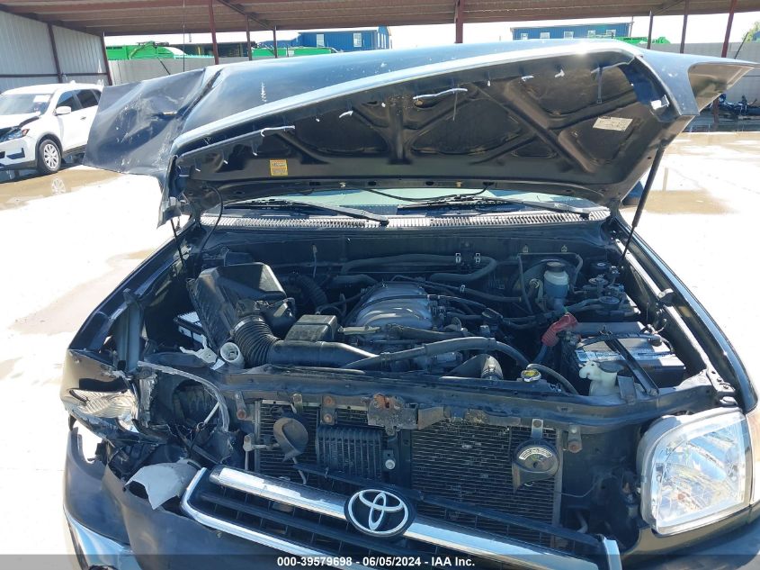 2000 Toyota Tundra Sr5 V8 VIN: 5TBBT4412YS123651 Lot: 39579698