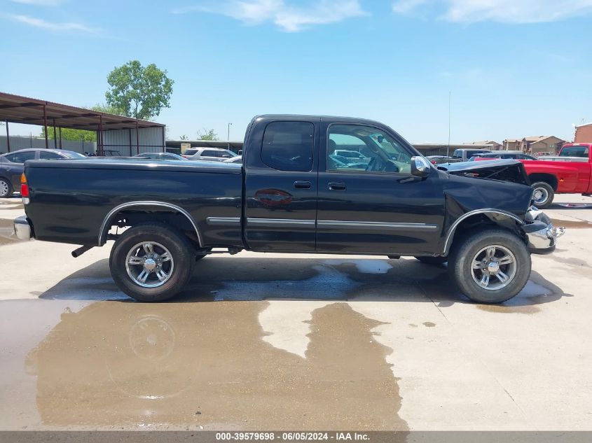 2000 Toyota Tundra Sr5 V8 VIN: 5TBBT4412YS123651 Lot: 39579698