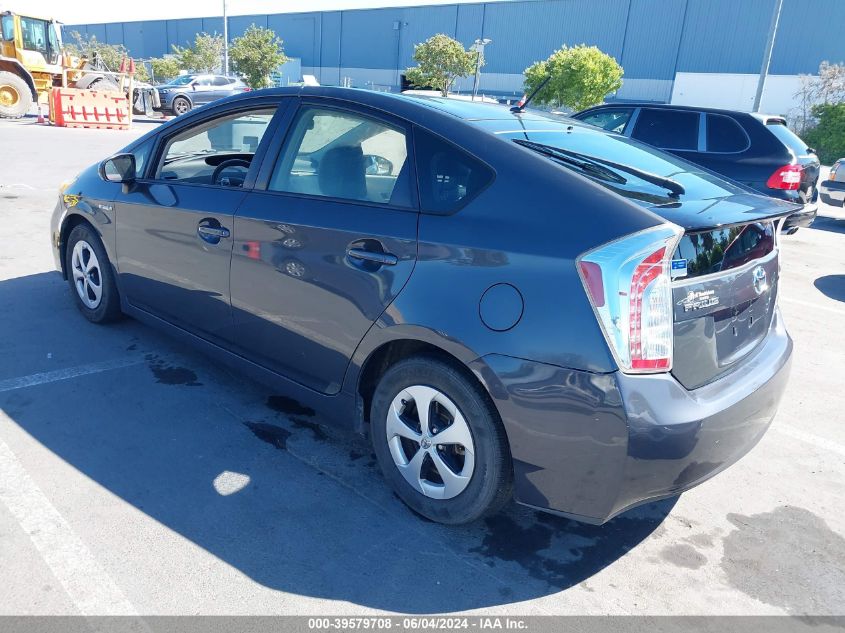 2014 Toyota Prius Two VIN: JTDKN3DU7E0383953 Lot: 39579708