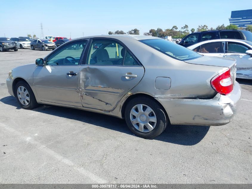 2004 Toyota Camry Le VIN: 4T1BE32K64U315373 Lot: 39579717