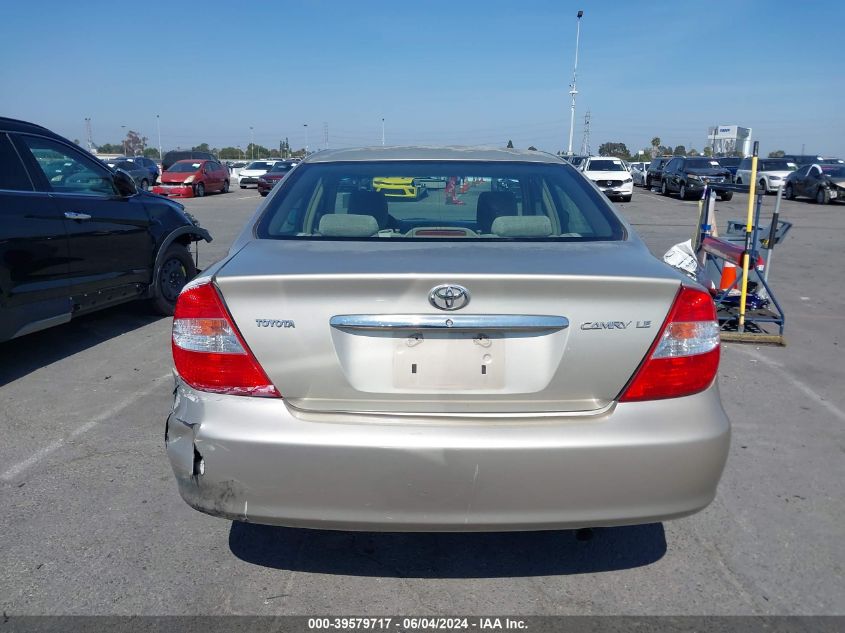 2004 Toyota Camry Le VIN: 4T1BE32K64U315373 Lot: 39579717