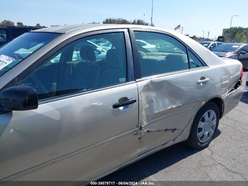 2004 Toyota Camry Le VIN: 4T1BE32K64U315373 Lot: 39579717