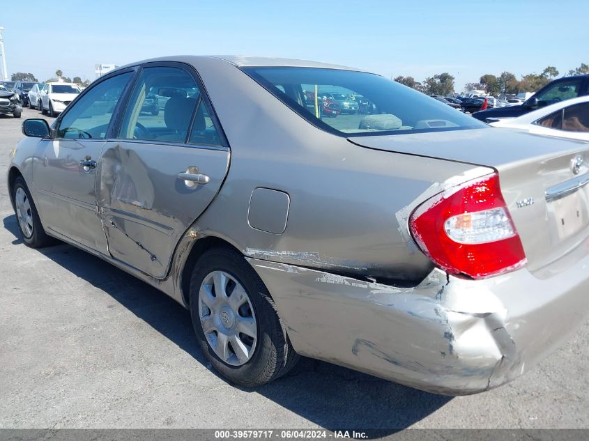 2004 Toyota Camry Le VIN: 4T1BE32K64U315373 Lot: 39579717