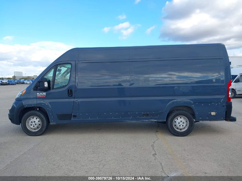 2021 Ram Promaster 3500 Cargo Van High Roof 159 Wb Ext VIN: 3C6FRVJG2ME501100 Lot: 39579726