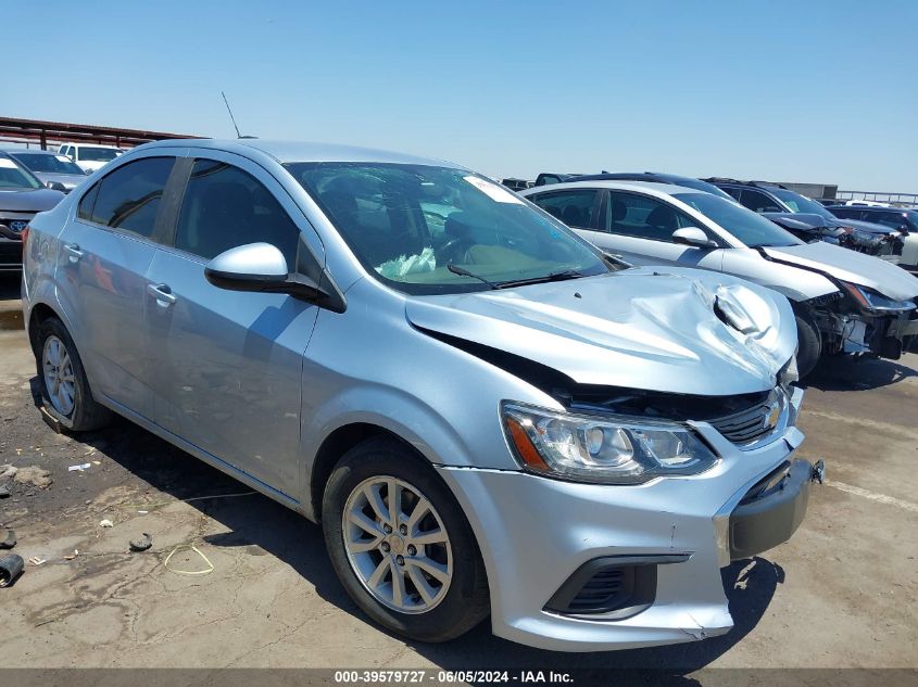 2017 Chevrolet Sonic Lt Auto VIN: 1G1JD5SH2H4148835 Lot: 39579727