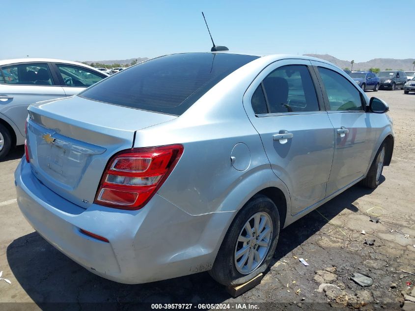 2017 Chevrolet Sonic Lt Auto VIN: 1G1JD5SH2H4148835 Lot: 39579727