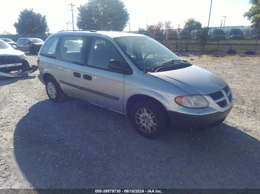 2006 Dodge Caravan Se VIN: 1D4GP25B16B743153 Lot: 39579730