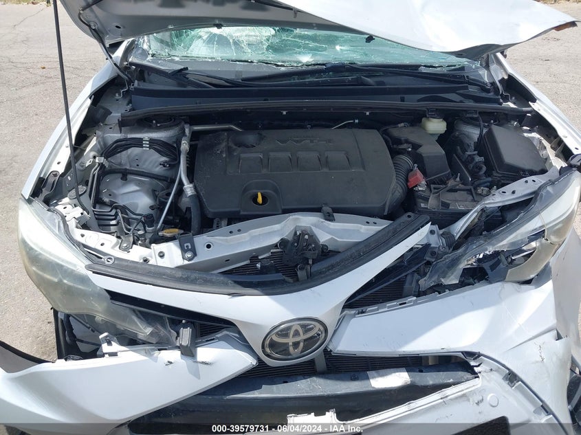 2017 Toyota Corolla Se VIN: 5YFBURHE0HP623301 Lot: 39579731