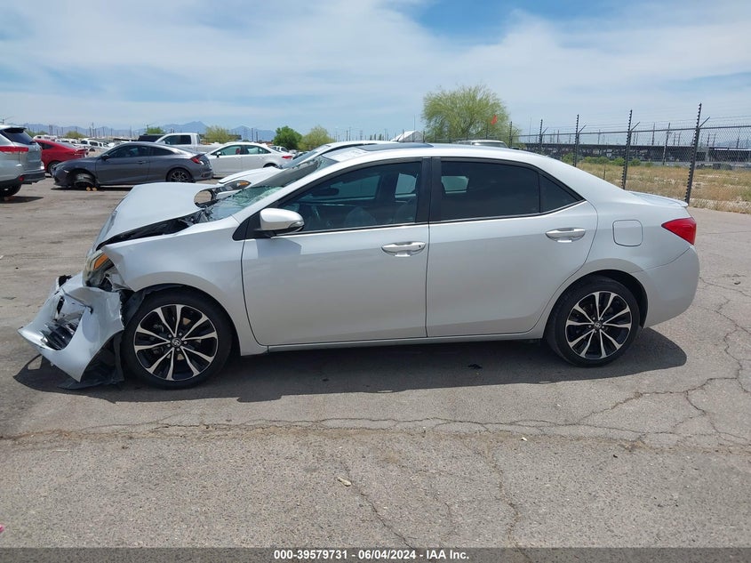 2017 Toyota Corolla Se VIN: 5YFBURHE0HP623301 Lot: 39579731