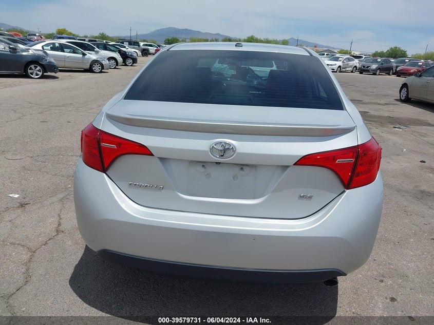 2017 Toyota Corolla Se VIN: 5YFBURHE0HP623301 Lot: 39579731