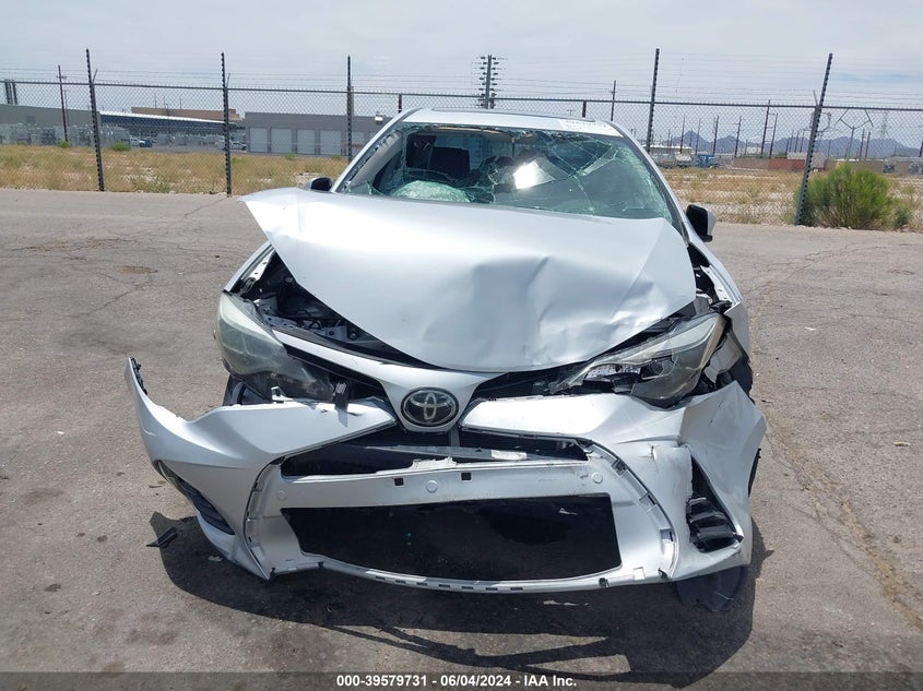 2017 Toyota Corolla Se VIN: 5YFBURHE0HP623301 Lot: 39579731