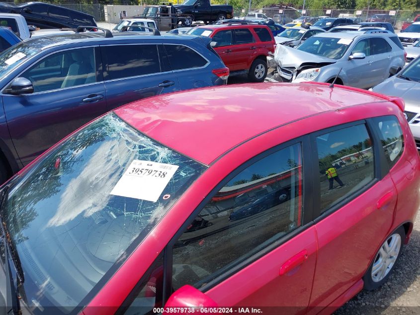 2007 Honda Fit Sport VIN: JHMGD37617S064849 Lot: 39579738