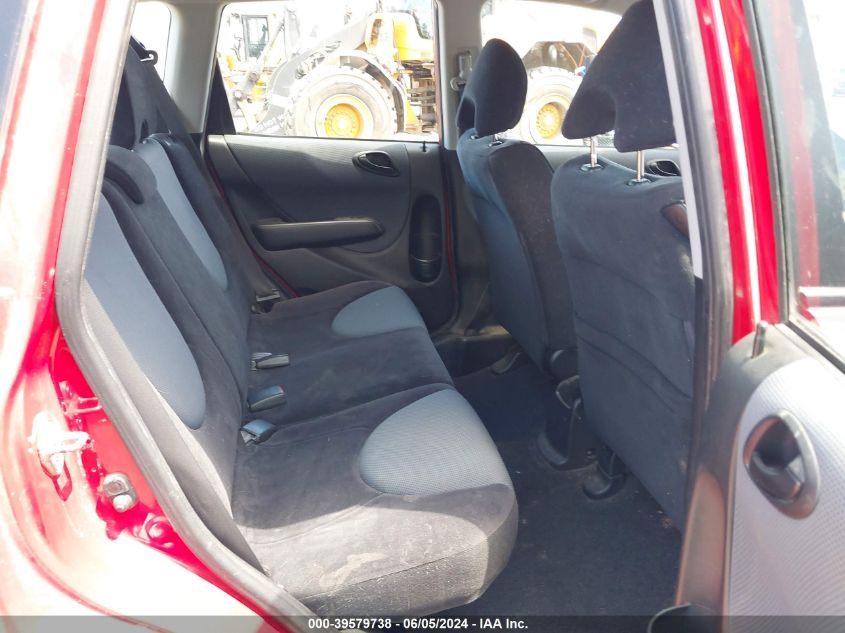 2007 Honda Fit Sport VIN: JHMGD37617S064849 Lot: 39579738