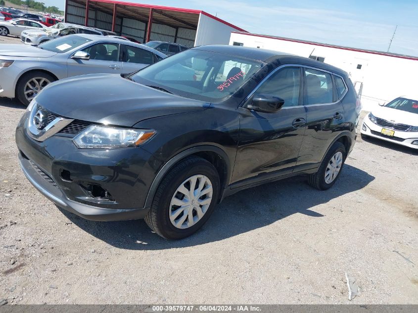 2016 Nissan Rogue S VIN: 5N1AT2MVXGC869920 Lot: 39579747