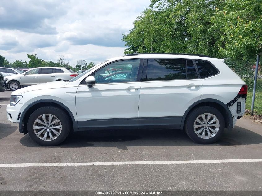 2018 Volkswagen Tiguan 2.0T S VIN: 3VV0B7AX8JM088617 Lot: 39579751