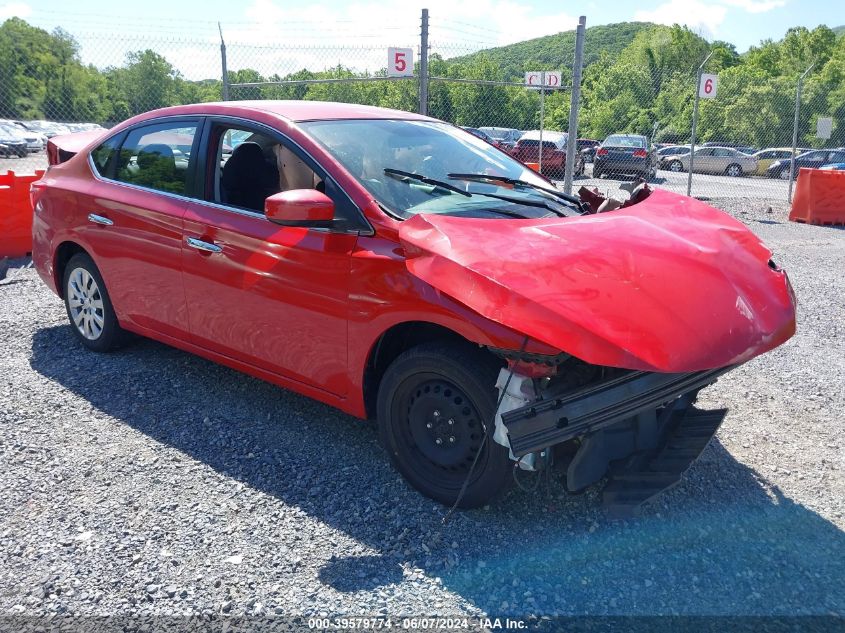 2017 Nissan Sentra Sv VIN: 3N1AB7AP0HY317235 Lot: 39579774