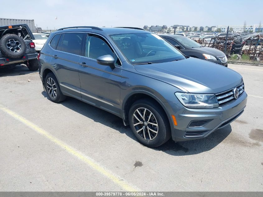 2021 Volkswagen Tiguan Se/Se R-Line Black/Sel VIN: 3VV3B7AX8MM128390 Lot: 39579778