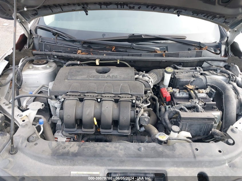 2017 Nissan Sentra Sv VIN: 3N1AB7AP4HY356152 Lot: 39579780