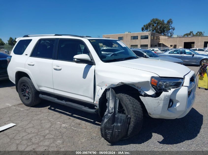 2022 Toyota 4Runner Sr5 Premium VIN: JTENU5JR6N6040720 Lot: 39579790