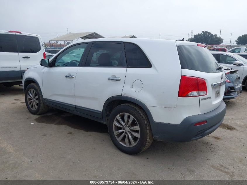 2011 Kia Sorento Lx VIN: 5XYKT3A19BG128050 Lot: 39579794