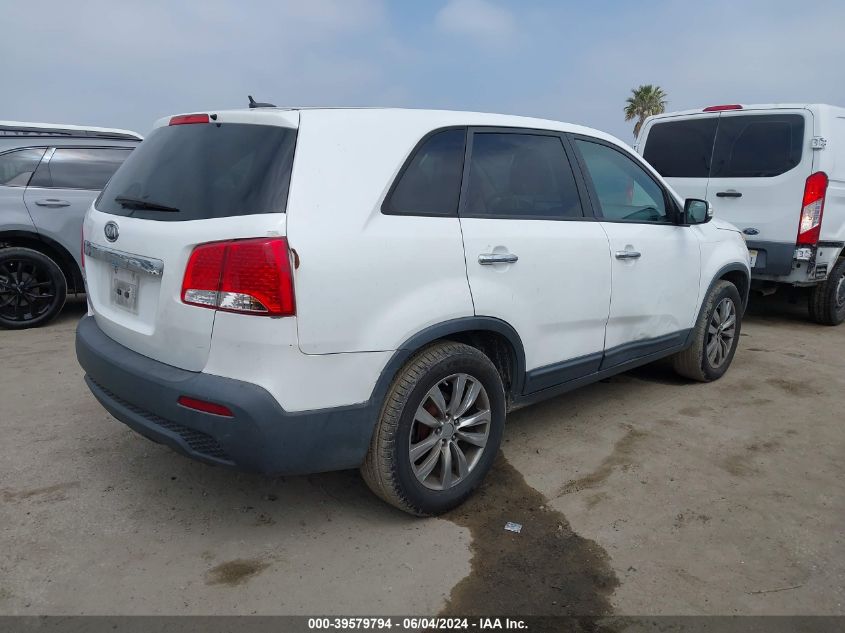 2011 Kia Sorento Lx VIN: 5XYKT3A19BG128050 Lot: 39579794