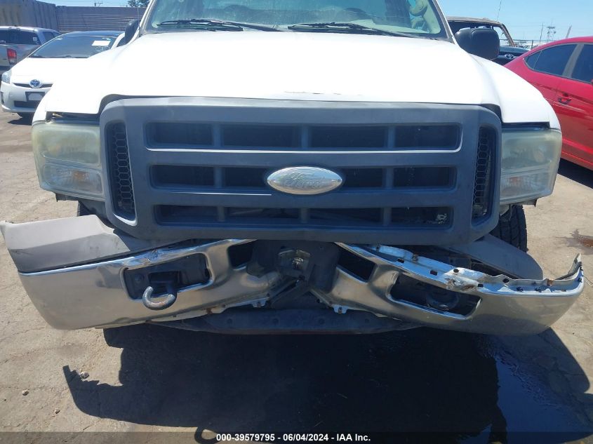 2005 Ford F-250 Xl/Xlt VIN: 1FTNF20575EC62734 Lot: 39579795