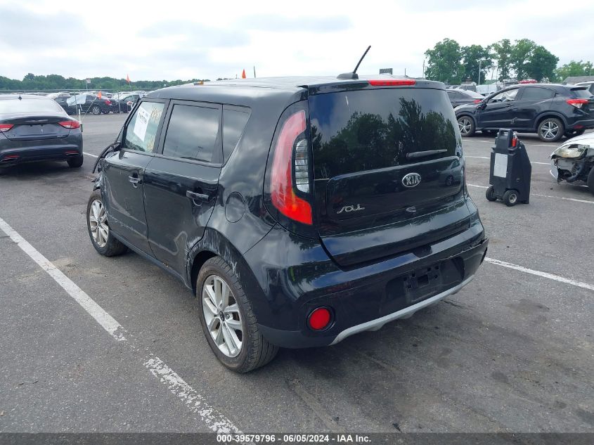 2019 Kia Soul + VIN: KNDJP3A52K7662250 Lot: 39579796