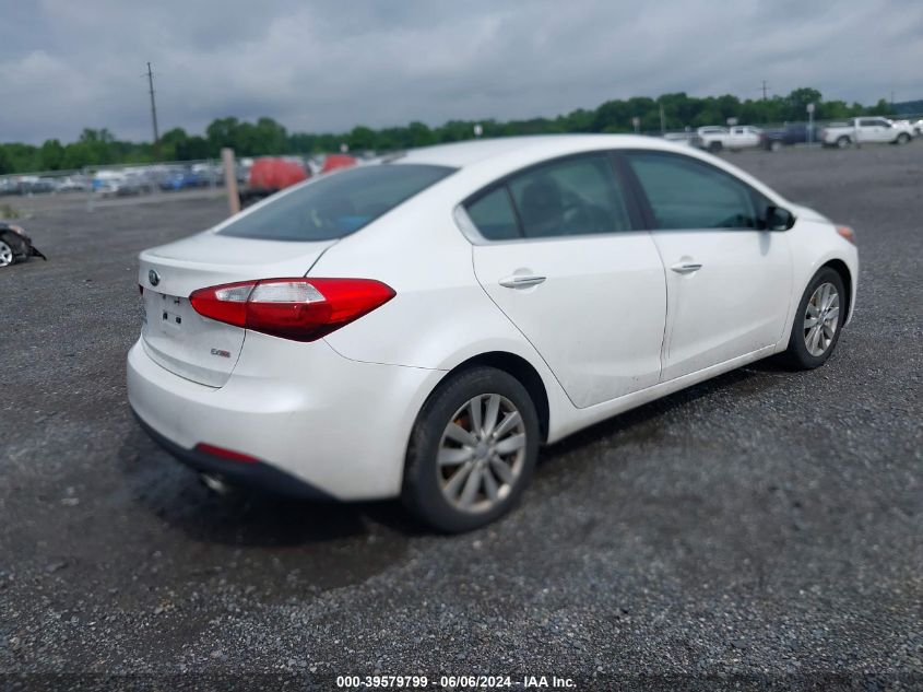 2014 Kia Forte Ex VIN: KNAFX4A82E5162575 Lot: 39579799