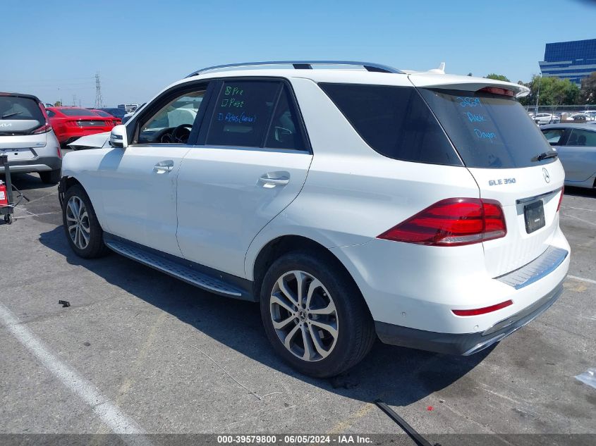 2018 Mercedes-Benz Gle 350 VIN: 4JGDA5JB4JB048436 Lot: 39579800