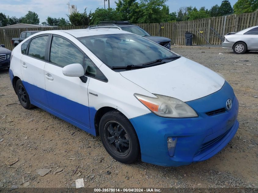 JTDKN3DU8D1628574 | 2013 TOYOTA PRIUS