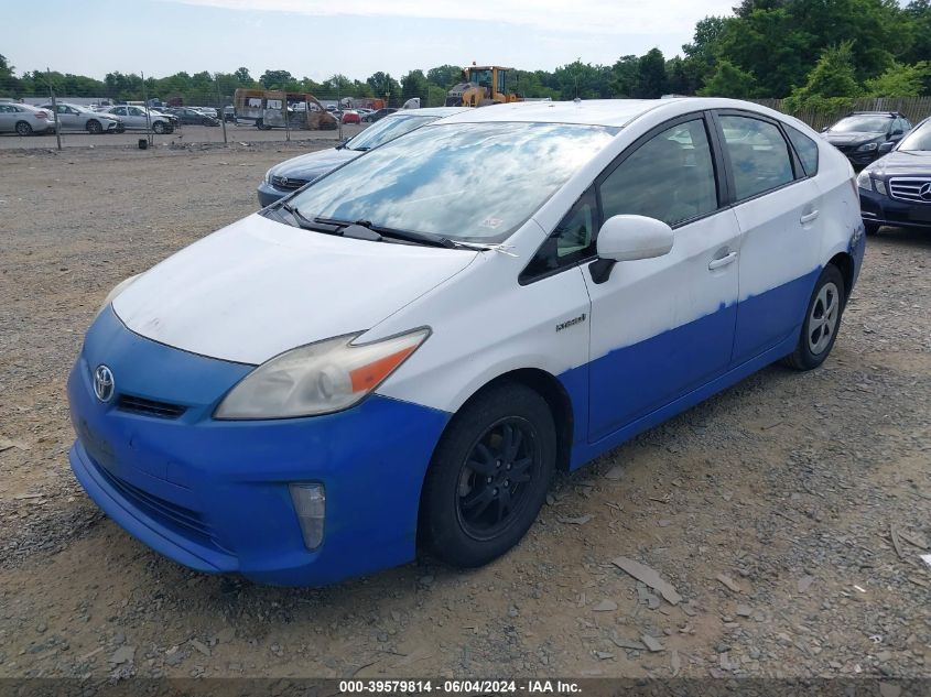 JTDKN3DU8D1628574 | 2013 TOYOTA PRIUS