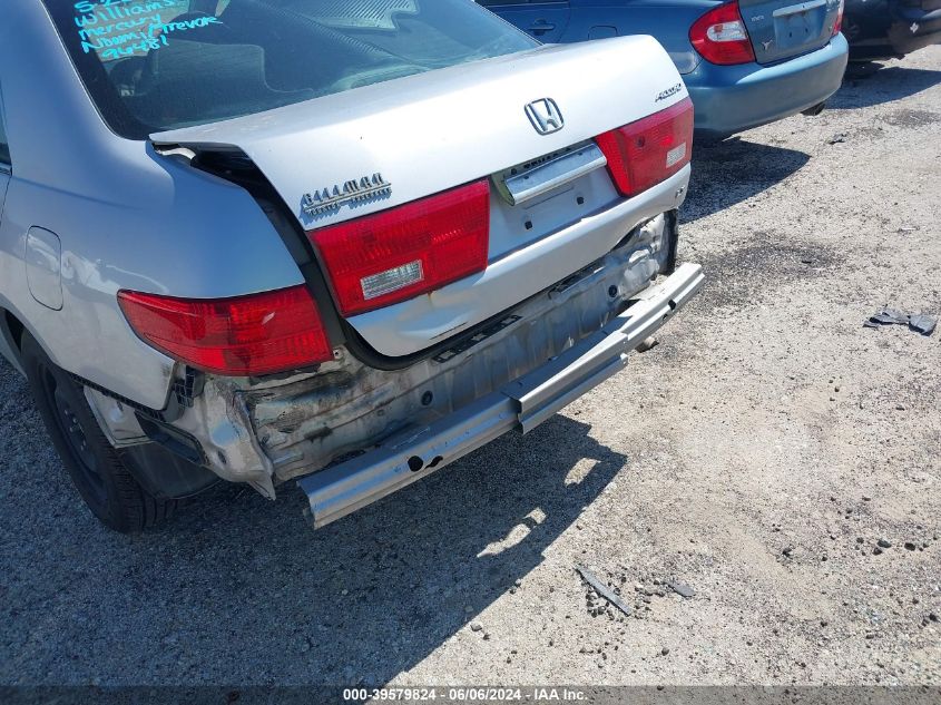 2005 Honda Accord 2.4 Lx VIN: 1HGCM55425A080267 Lot: 39579824